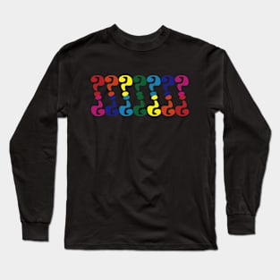 Question Rainbow Long Sleeve T-Shirt